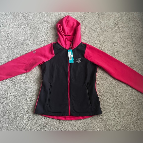 NWT Ryder Cup 2020 Full Zip Jacket.  Woman’s Large - Picture 3 of 8